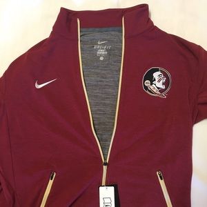 FSU DRI-FIT Nike Men’s Zip-up